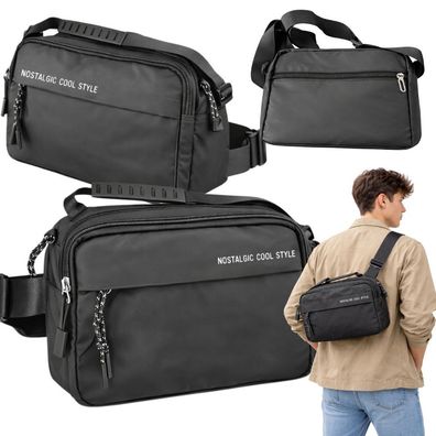 Herren-Bauchtasche, Schultertasche, Handtasche