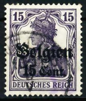 BES 1WK LP Belgien Nr 16bII gestempelt X629CAE