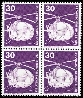 BRD DS Industrie u. Technik Nr 849 postfrisch Viererblo X66C2EE