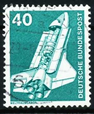 BRD DS Industrie u. Technik Nr 850 zentrisch gestempelt X66C736