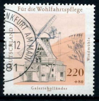 BRD 1997 Nr 1952 gestempelt X6B137E