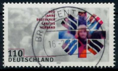BRD 1997 Nr 1964 zentrisch gestempelt X6B16C6