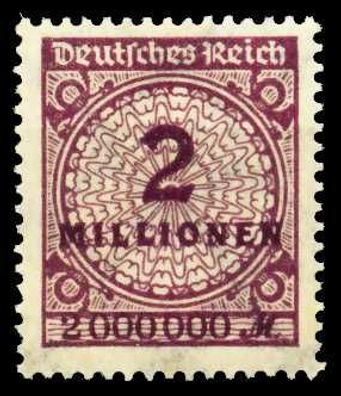 D-REICH INFLA Nr 315AWa postfrisch X6B478E