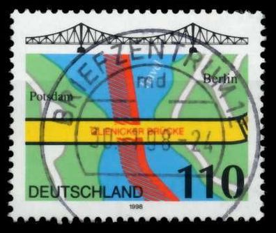 BRD 1998 Nr 1967 zentrisch gestempelt X6C5412