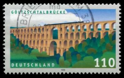 BRD 1999 Nr 2082 zentrisch gestempelt X6D45FE