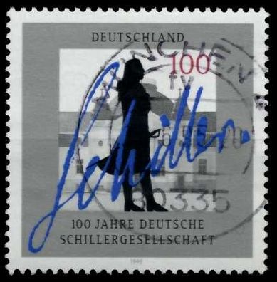 BRD 1995 Nr 1792 zentrisch gestempelt X76581A
