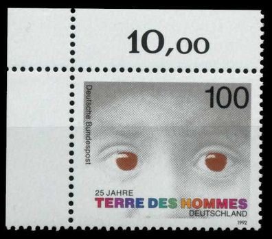 BRD 1992 Nr 1585 postfrisch ECKE-OLI X8F7D2A