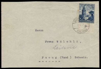 3. REICH 1938 Nr 682 BRIEF EF X794FFA