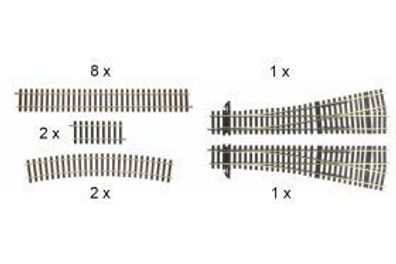 Lenz 45150-01 Gleis-Ergänzungsset Spur 0