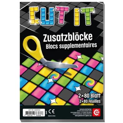 Cut it - Zusatzblock
