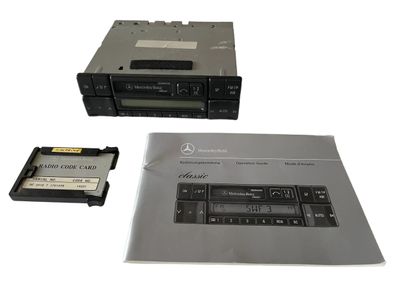 Mercedes Benz Becker Classic Autoradio Radio Codekarte BE 2010 Anleitung
