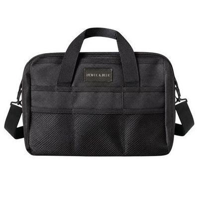 Friseurtasche für Werkzeuge und Zubehör, geräumig, schwarz - BarberTOP