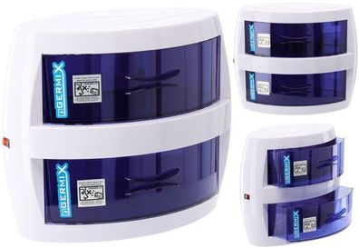 UV-Sterilisator 2-Kammer für Friseur und Kosmetik Sterilisationsgerät
