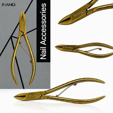 IMANIQ Nagelhautzange aus Edelstahl für Maniküre & Pediküre
