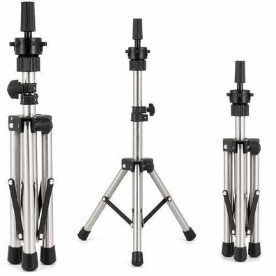 Frisierkopf Stativ höhenverstellbar 63 cm