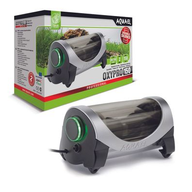 Aquael OXYPRO 150 Luftpumpe Membranpumpe Aquarium Belüfter leise regelbar