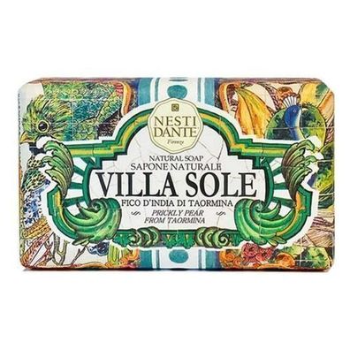 Nesti Dante Villa Sole Fico D'India Naturseife, 250 g - Premium Seifenstück aus