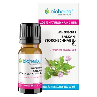 Bioherba Ätherisches reines Balkan-Storchschnabel-Öl