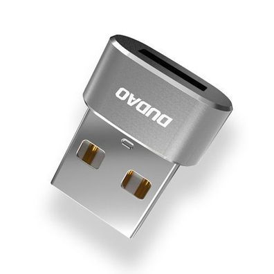 Dudao USB Typ-C zu USB Adapter, Schwarz (L16AC)