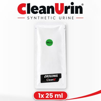 1x 25 ml original CleanU Clean Urin künstlicher synthetischer fake Urin * Bestpreis *