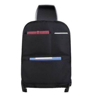 Auto Sitzschutz & Organizer, schwarze Rückenlehnentasche für Autositz, praktisch