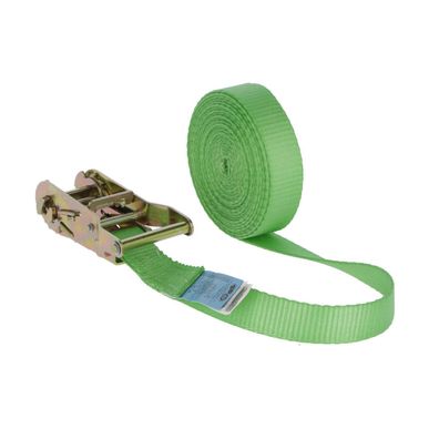 Kerbl Ratschenzurrgurt 1-teilig | grün 2000kg (35mm/6m] GS-geprüft