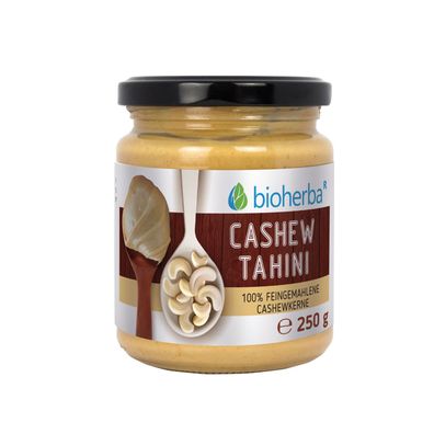 Bioherba Cashew Tahini 100% Feingemahlene Cashewkerne