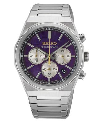 Seiko Herren-Chronograph Quarz Lilafarben LE HGK003P1
