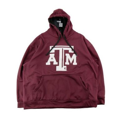 Champion Herren Kapuzenpullover NCAA Bordeaux Größe 2XL #QWE3488