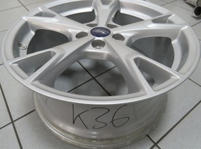 Alufelge F1EC-1007-D1B Ford Focus MK3 2014-18 silber 8x18 ET55 1893233 Kratzer