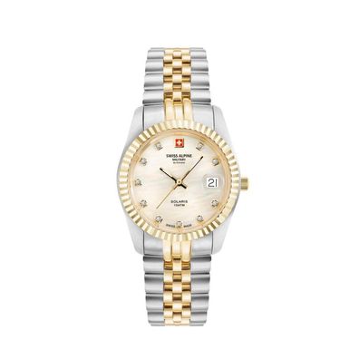 Swiss Alpine Military - 7716.1243 - Armbanduhr - Damen - Quarz - Solaris