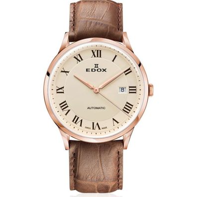 Edox - 80106 37RC BER - Armbanduhr - Herren - Automatik - Les Vauberts