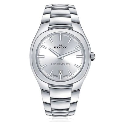 Edox - 57004 3 AIN - Armbanduhr - Damen - Quarz - Les Bémonts Ultra Slim Date