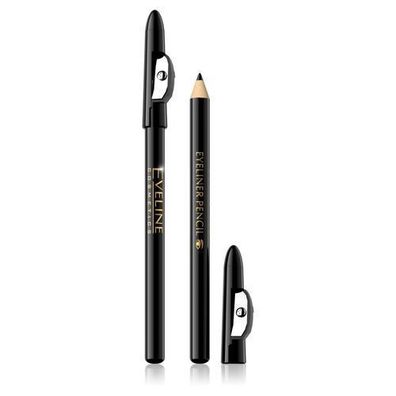 Eveline Cosmetics Eyeliner Stift Kurz Schwarz, 1 Stück
