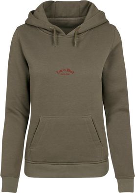 Miss Tee Damen Love Is Blind Love Is Cruel Hoody MST053