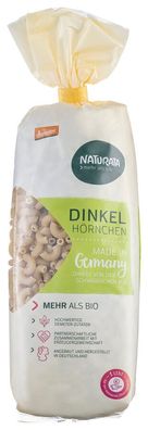 3x Naturata Hörnchen, Dinkel hell 500g