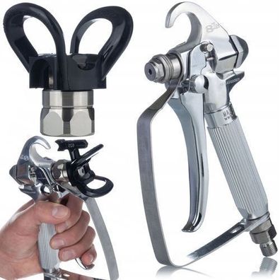 Zenthril Farbspritzpistole Aero X – 3600 psi, Filter, 1/4" Anschluss | Profiqualität
