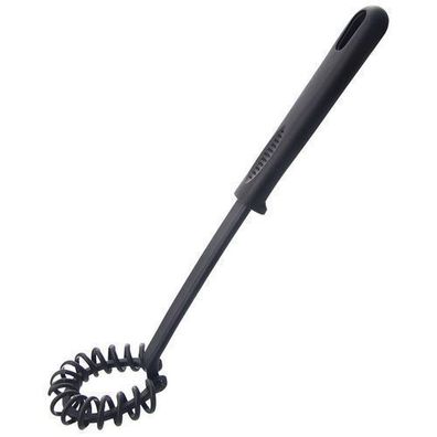 Spiralschneebesen, schwarz, Blackline, 28 cm