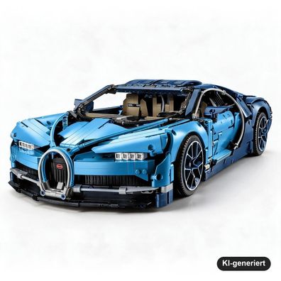 LEGO Technic Bugatti Chiron Modellauto Bauset 1:8, 3599 Teile