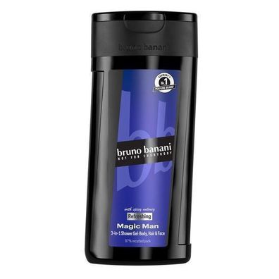 Bruno Banani Magic Man Duschgel für Herren, 250 ml