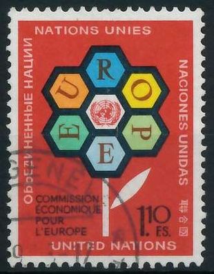 UNO GENF 1972 Nr 27 gestempelt X5EAC06