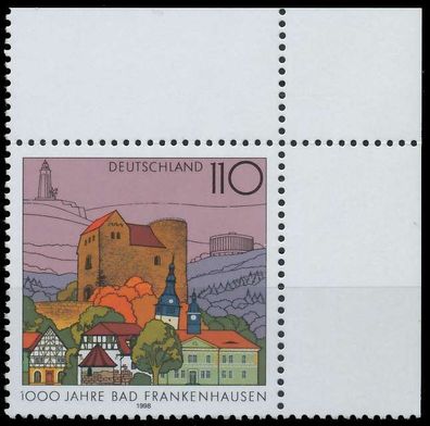 BRD BUND 1998 Nr 1978 postfrisch ECKE-ORE X60559A