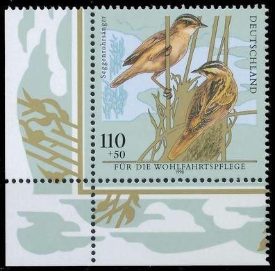 BRD BUND 1998 Nr 2018 postfrisch ECKE-ULI X60AFFA