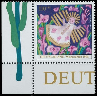 BRD BUND 1998 Nr 2024 postfrisch ECKE-ULI X60AFBE