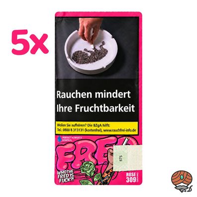 FRED Rose Drehtabak 5x 30g Pouch im Karton