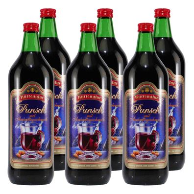 Hüttenglut Amaretto-Punsch (6 x 1,0L)