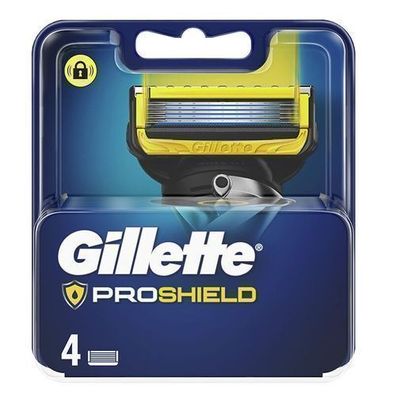 Gillette ProShield Rasierklingen, 4er Pack, FlexBall-Technologie