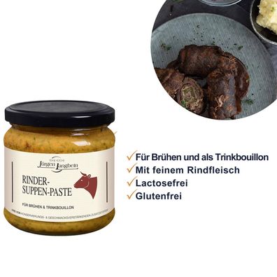 Jürgen Langbein Suppen-Pasten-Set 3 leckere Sorten je 400g