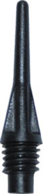 XXS StarTips Spitzen, Softdartspitzen, 1000St. Schwarz
