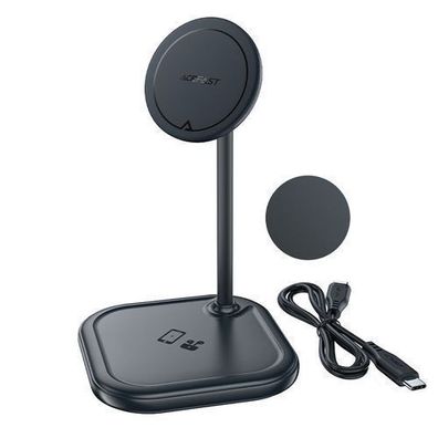 Acefast Kabelloses Ladegeraet Qi 15W fuer iPhone mit MagSafe & Apple AirPods, Magn